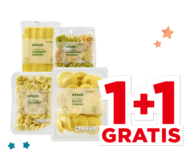 Alle PLUS Verse pasta | Bekijk aanbieding