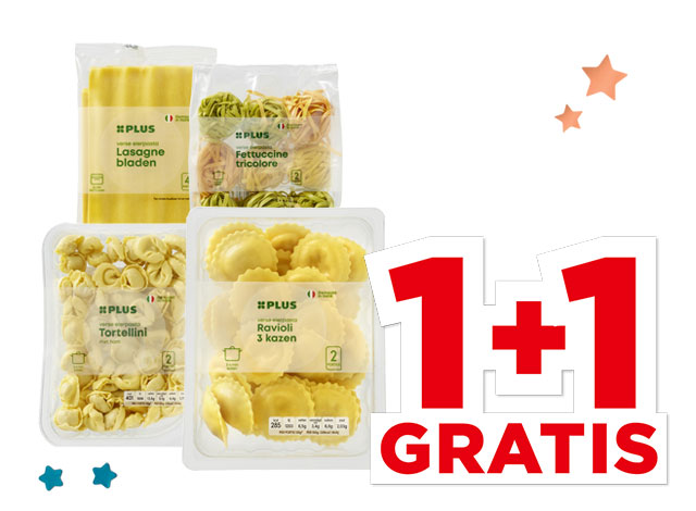 Alle PLUS Verse pasta | Bekijk aanbieding