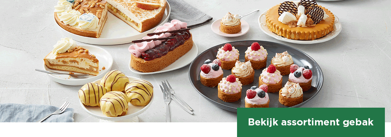 Gebak | Bekijk assortiment gebak