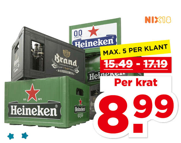 Brand Pils of Heineken Pils of 0.0%** | Bekijk aanbieding