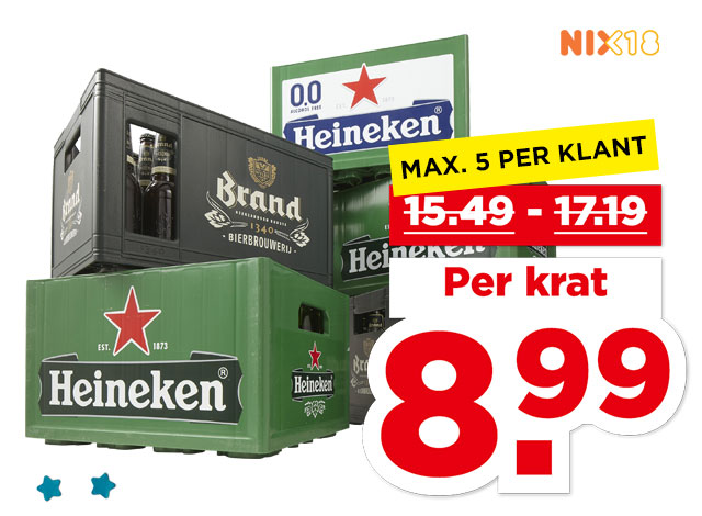 Brand Pils of Heineken Pils of 0.0%** | Bekijk aanbieding