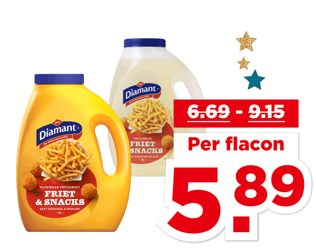 Diamant Frituurvet of -olie | Bekijk aanbieding
