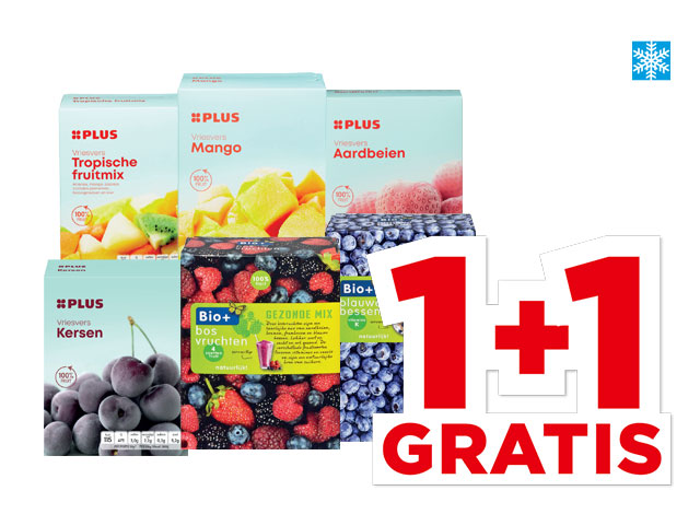 PLUS of Bio+ Vriesvers fruit | Bekijk aanbieding