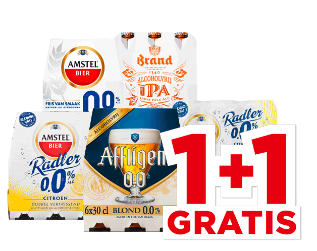 Alle Amstel, Affligem of Brand 0.0% | Bekijk aanbieding