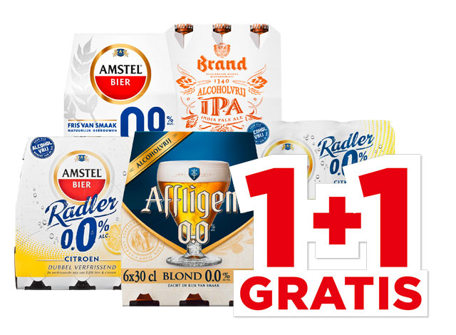Alle Amstel, Affligem of Brand 0.0% | Bekijk aanbieding