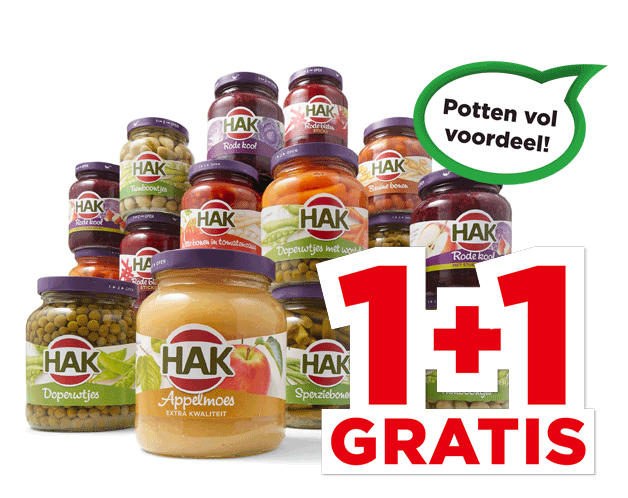 Hak Appelmoes of groente | Bekijk aanbieding