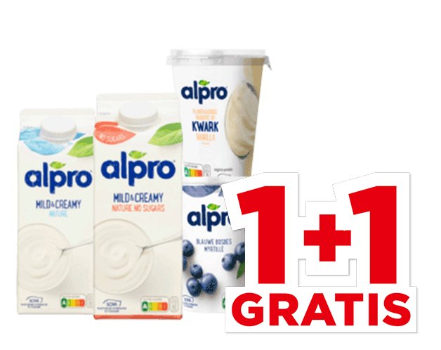 Alpro yoghurt of kwark variatie | Bekijk aanbieding