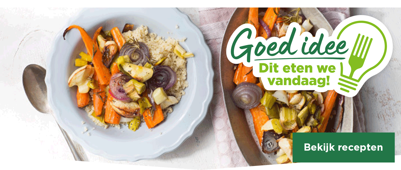 Goed idee | Dit eten we vandaag! | Bekijk recepten