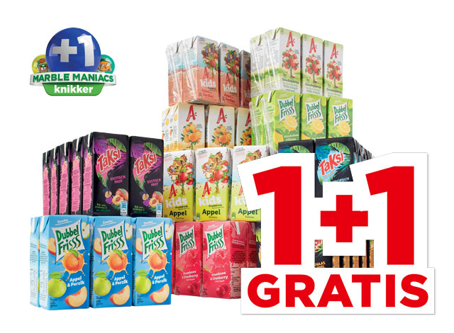 Alle Dubbelfrisss, Taksi of Appelsientje Mini-pakjes | Bekijk aanbieding