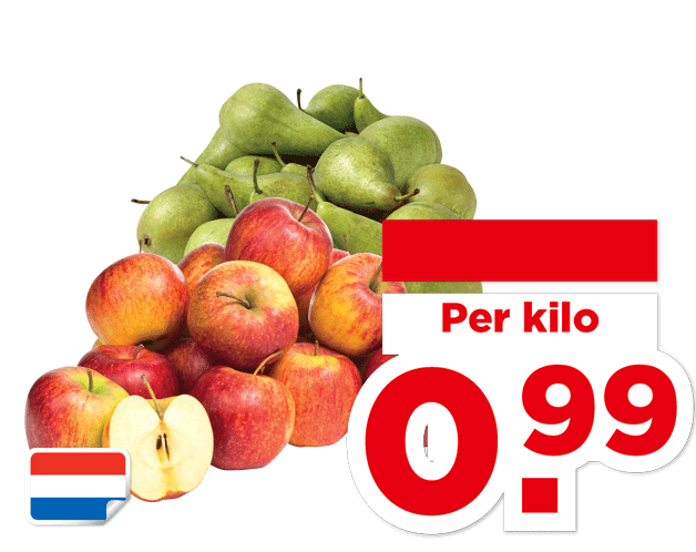 PLUS Nederlandse Handappels Jonagold of Handperen Conference | Bekijk aanbieding