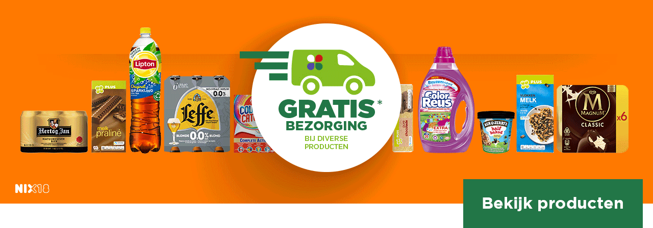GRATIS BEZORGING | Bij aankoop van diverse producten: | Bekijk producten