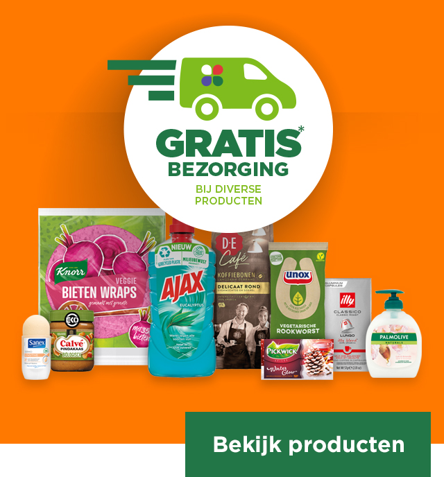 GRATIS BEZORGING | Bij aankoop van diverse producten: | Bekijk producten