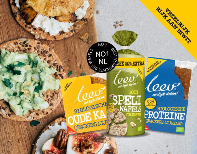 Gezonder genieten met LEEV! | Probeer nu