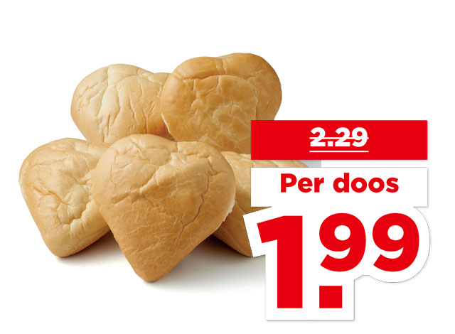 PLUS Hart broodjes | Bekijk aanbieding