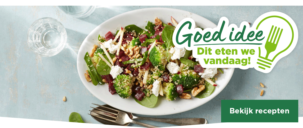 Goed idee | Dit eten we vandaag! | Bekijk recepten