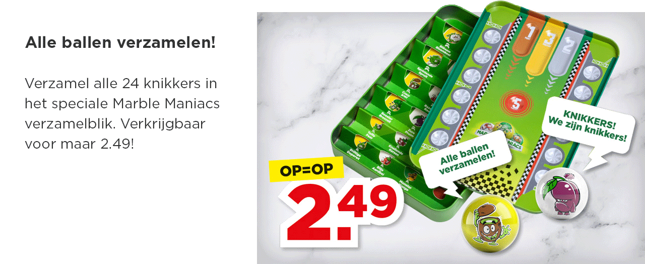 Alle ballen verzamelen!