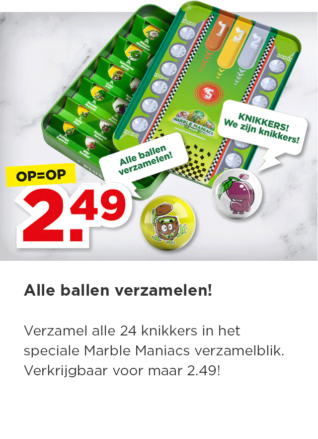 Alle ballen verzamelen!