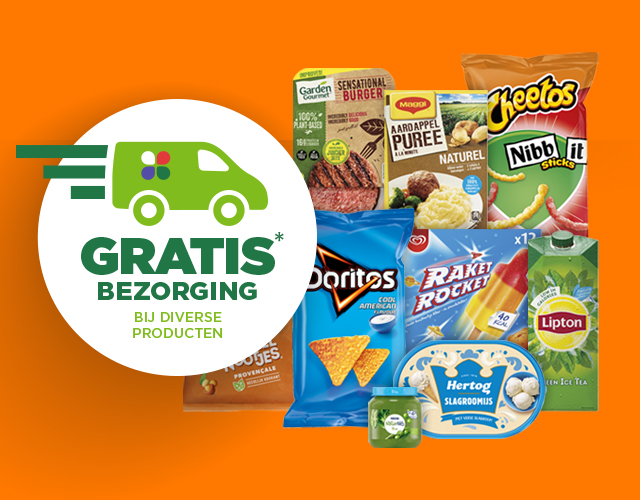 Gratis bezorging! | Bekijk producten