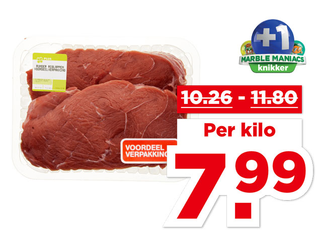 PLUS Runderriblappen | Bekijk aanbieding