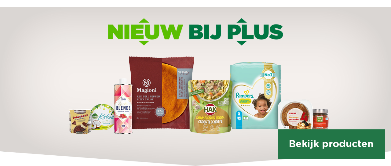 NIEUW BIJ PLUS | Bekijk producten