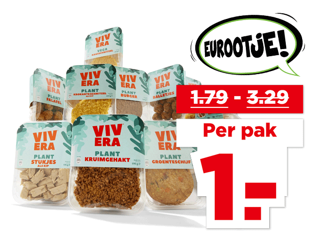 Alle Vivera Plantaardig | Bekijk aanbieding