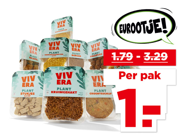 Alle Vivera Plantaardig | Bekijk aanbieding
