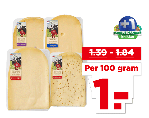 PLUS Klaverland Kaas plakken 48+ | Bekijk aanbieding
