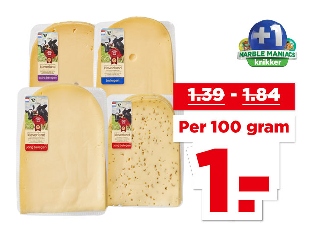 PLUS Klaverland Kaas plakken 48+ | Bekijk aanbieding