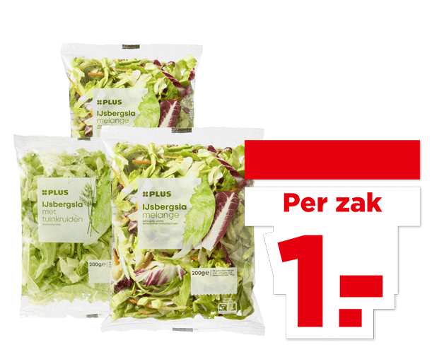 PLUS IJsbergsla | Bekijk aanbieding