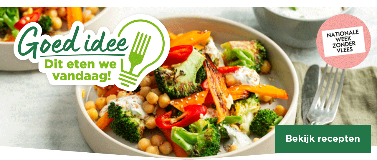 Goed idee | Dit eten we vandaag! | Bekijk recepten