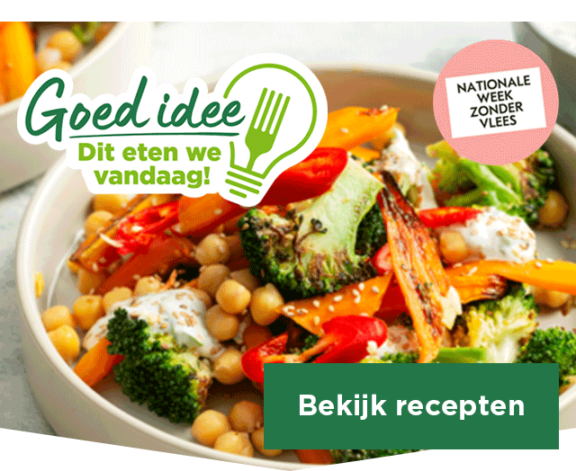 Goed idee | Dit eten we vandaag! | Bekijk recepten