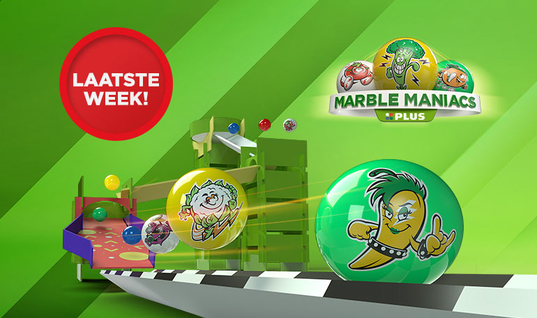 Marble Maniacs: laatste week sparen! | Bekijk spaarversnellers