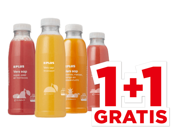 PLUS Vers sap of smoothie | Bekijk aanbieding
