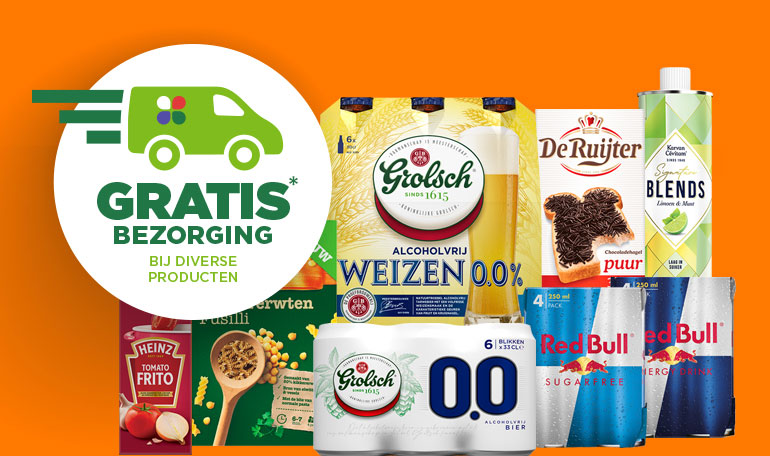 Gratis bezorging! | Bekijk producten