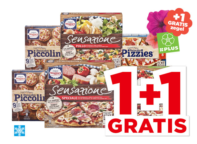 Alle Wagner Sensazionepizza’s, piccolinis of pizzies | Bekijk aanbieding