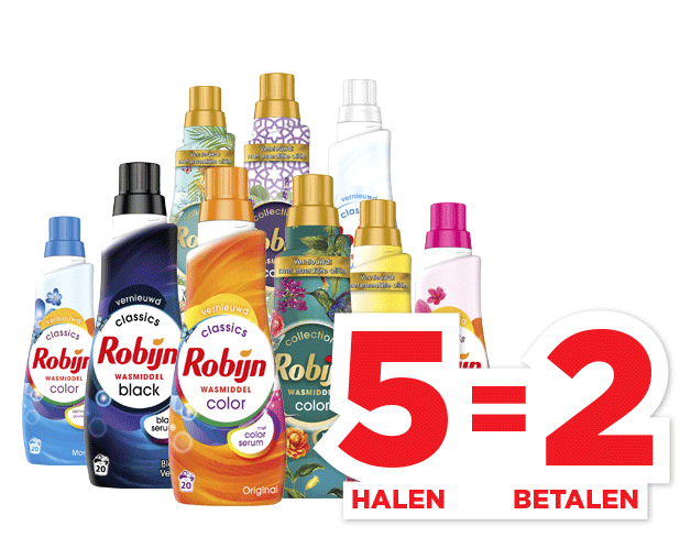 Robijn Klein & krachtig | Bekijk aanbieding