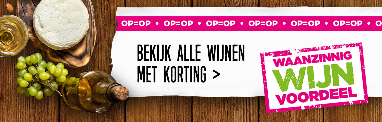 Bekijk alle wijnen met korting