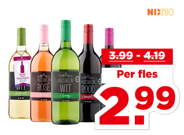 PLUS Huiswijn | Bekijk aanbieding