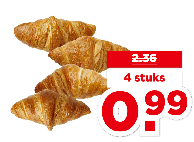 PLUS Roomboter croissants | Bekijk aanbieding