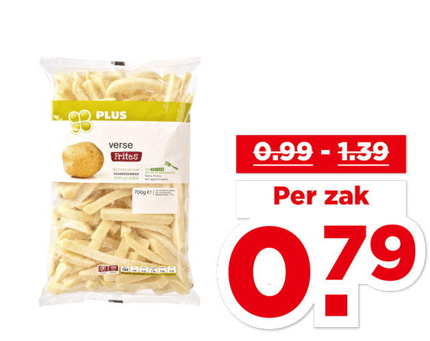 PLUS Verse frites | Bekijk aanbieding