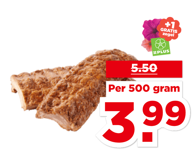 PLUS Spareribs | Bekijk aanbieding