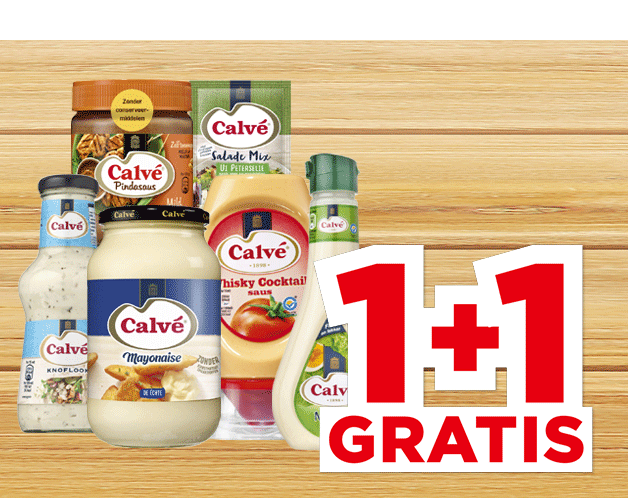 Alle Calvé Sauzen, mayonaise of saladeverrijkers | Bekijk aanbieding