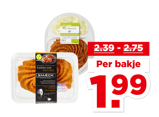 PLUS Filet Americain of Smaeck Crème Americain | Bekijk aanbieding