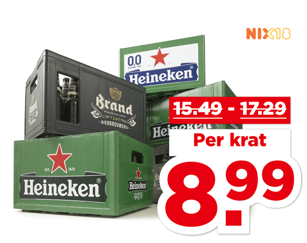 Heineken Pils of 0.0% of Brand Pils** | Bekijk aanbieding