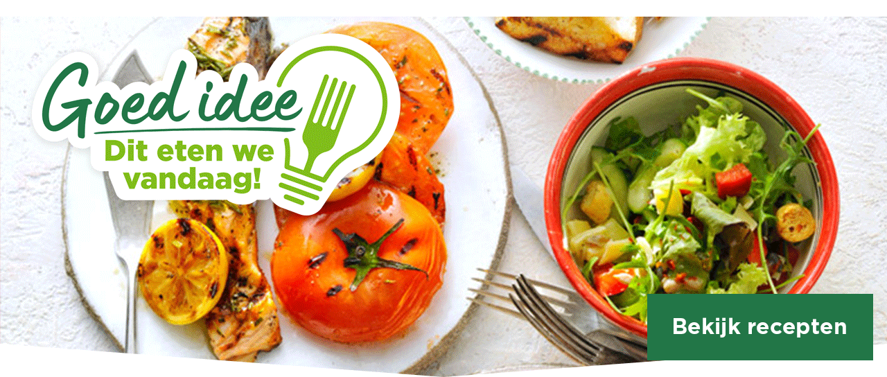 Goed idee | Dit eten we vandaag! | Bekijk recepten