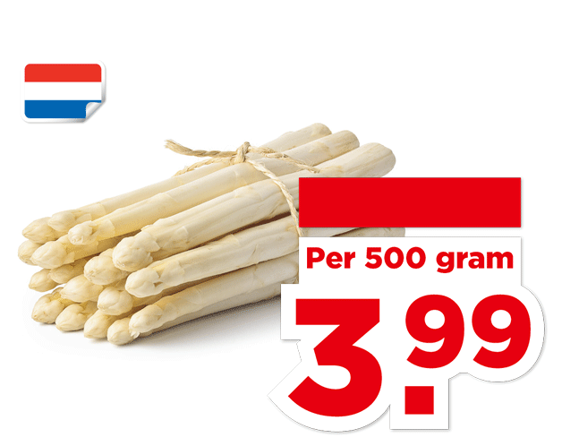 PLUS Nederlandse Witte asperges | Bekijk aanbieding