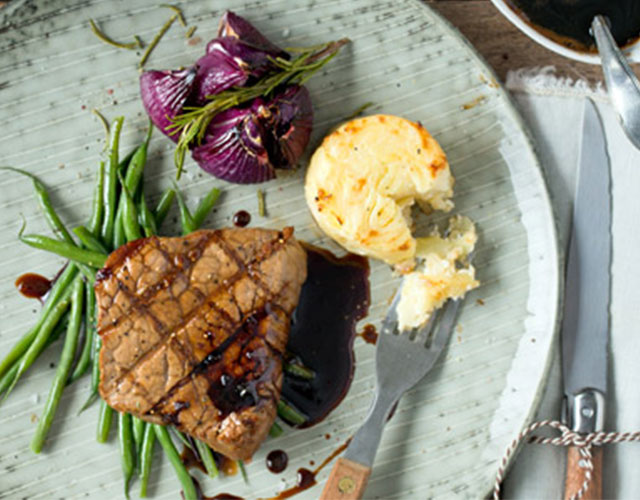 Biefstuk met balsamicosaus | Bekijk recept