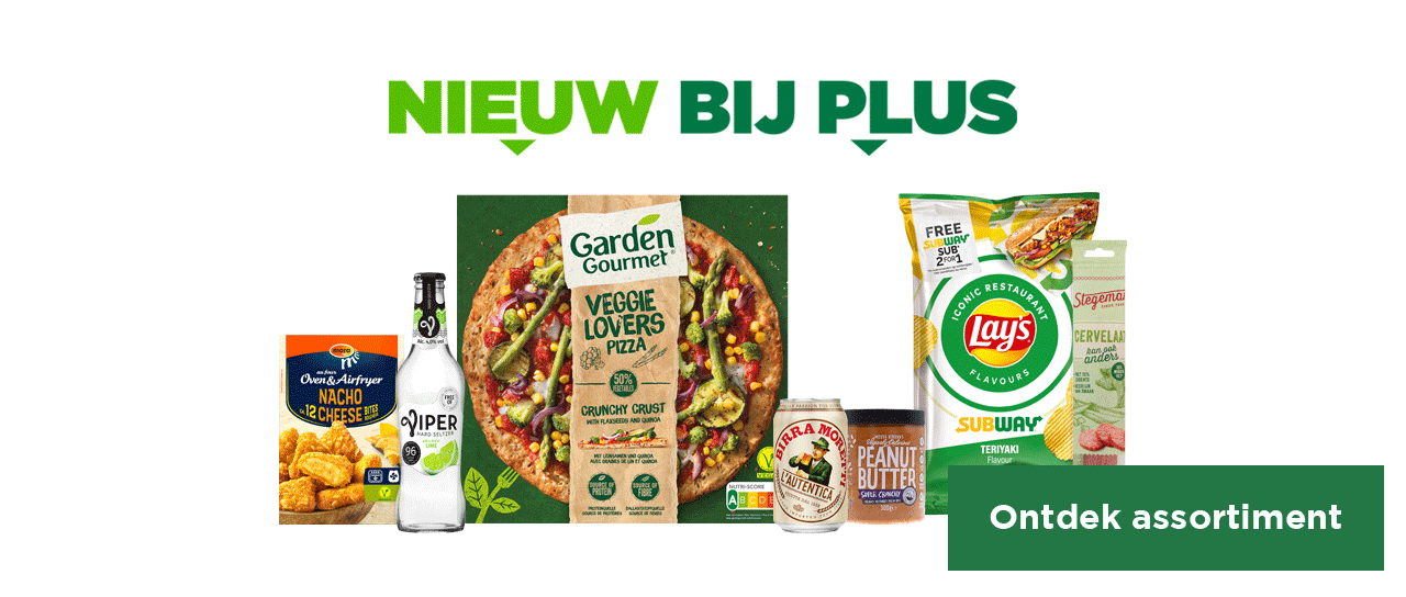 Nieuw bij PLUS | Ontdek assortiment