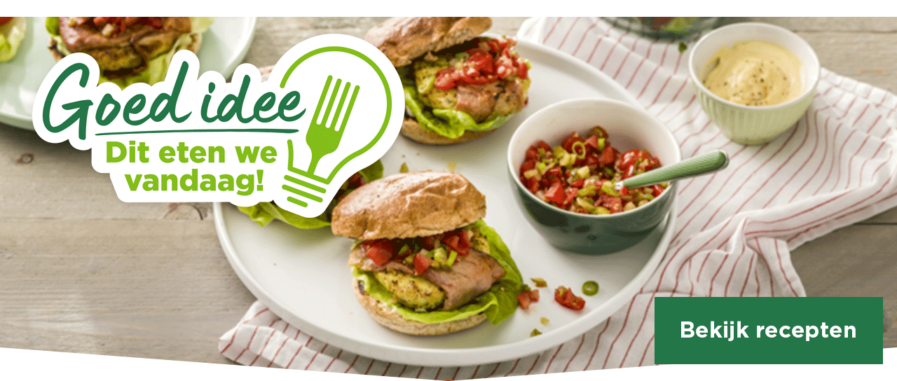 Goed idee | Dit eten we vandaag! | Bekijk recepten