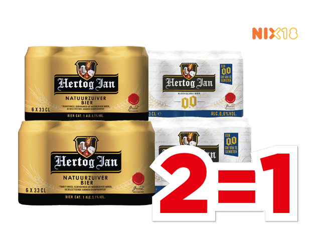Hertog Jan Pils of 0.0% | Bekijk aanbieding